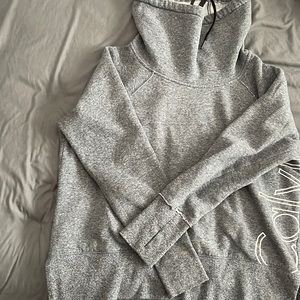 Calvin Klein wide neck hoodie.
